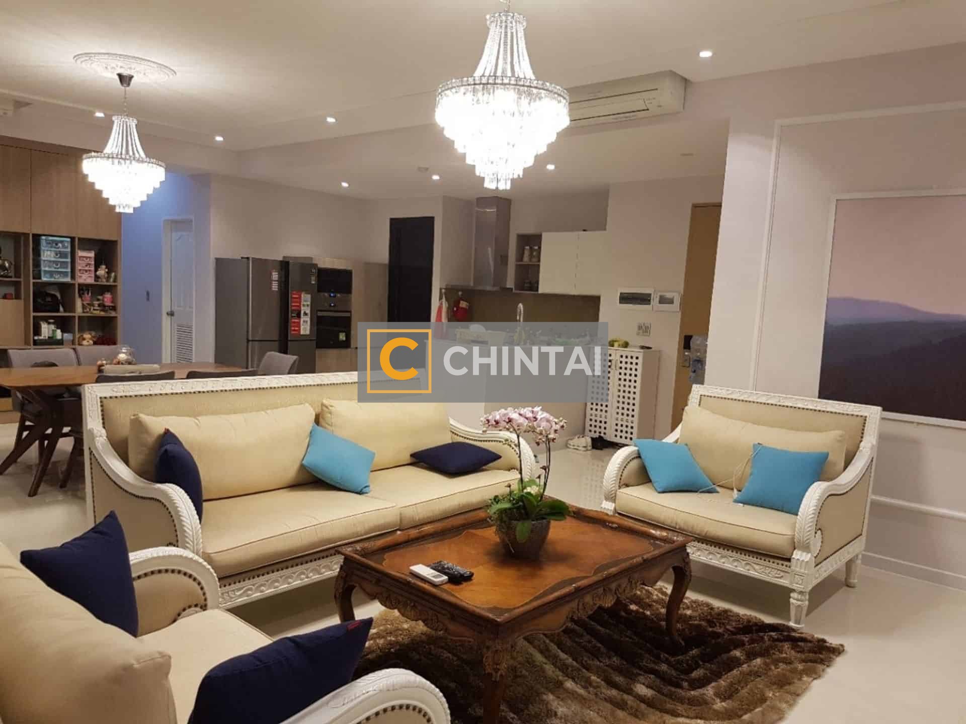 Low Floor Ascent Thao Dien 03 Bedrooms For Rent