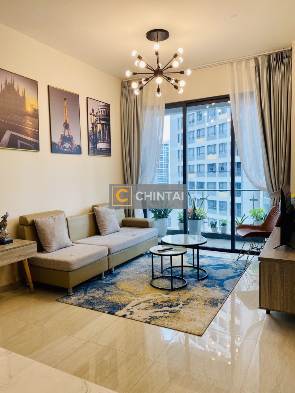 Q2 Thao Dien 02 Beds Condo Middle Floor