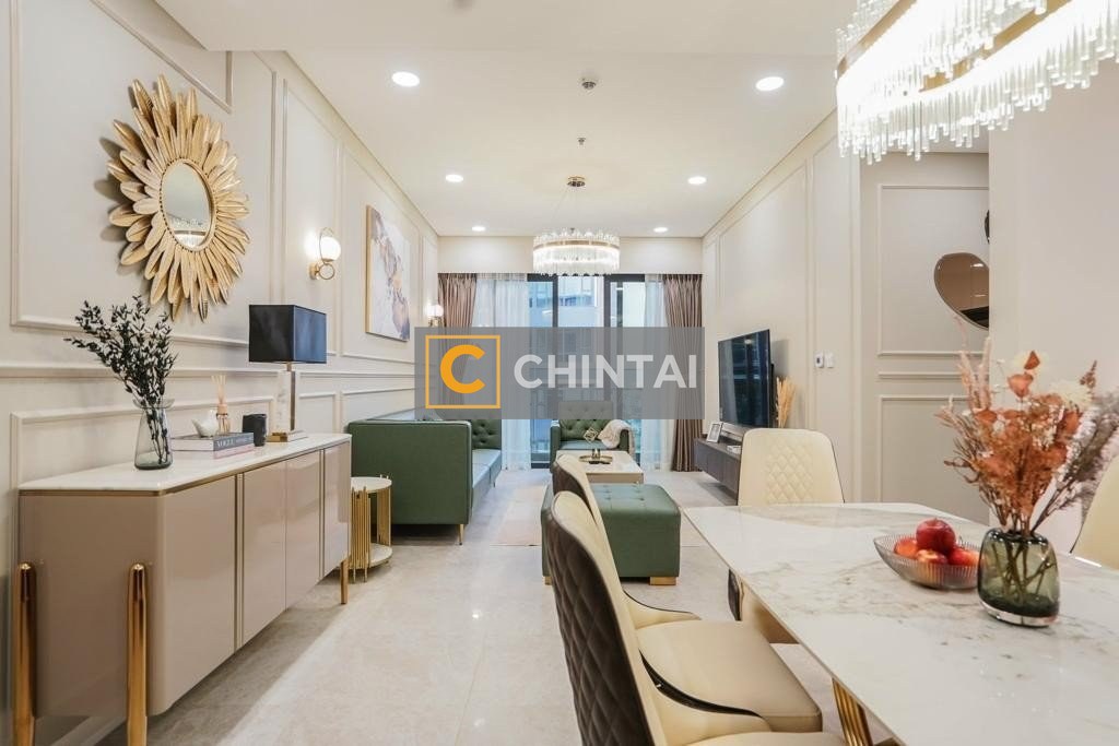 Elegant Furniture 03 Beds The River Thu Thiem Apartment RT584