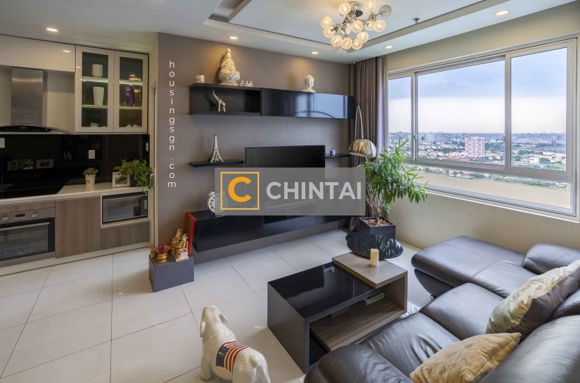 High Floor 02 Bedrooms Apartment Tropic Garden For Rent TG547