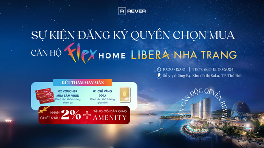 Chintai Event: Registration for Flex Home Apartment Purchase Option at Libera Nha Trang Project