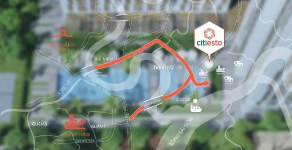 Phân tích vị trí dự án căn hộ Citi Esto Cát Lái Quận 2