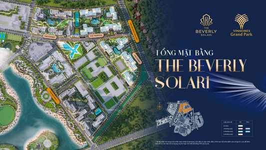 Master Plan of The Beverly Solari - The Final High-Rise Sub-Area at Vinhomes Grand Park