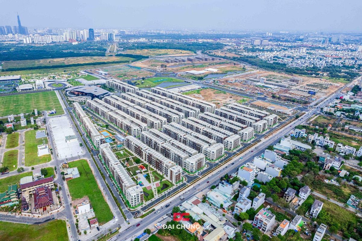 Townhouse for Rent at The Global City Project, Thu Duc City, LK3 Street