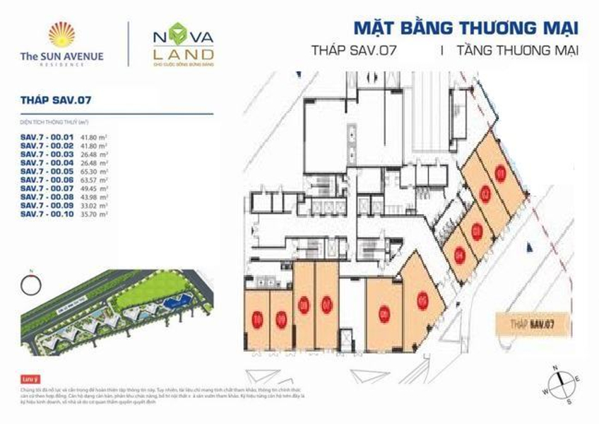 Shophouse The Sun Avenue 43.98m2 with Spacious and Open Layout