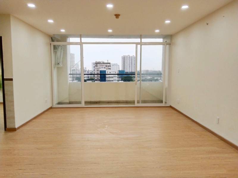 Căn hộ Chung cư Bình Mình gồm 3 phòng ngủ, không nội thất.