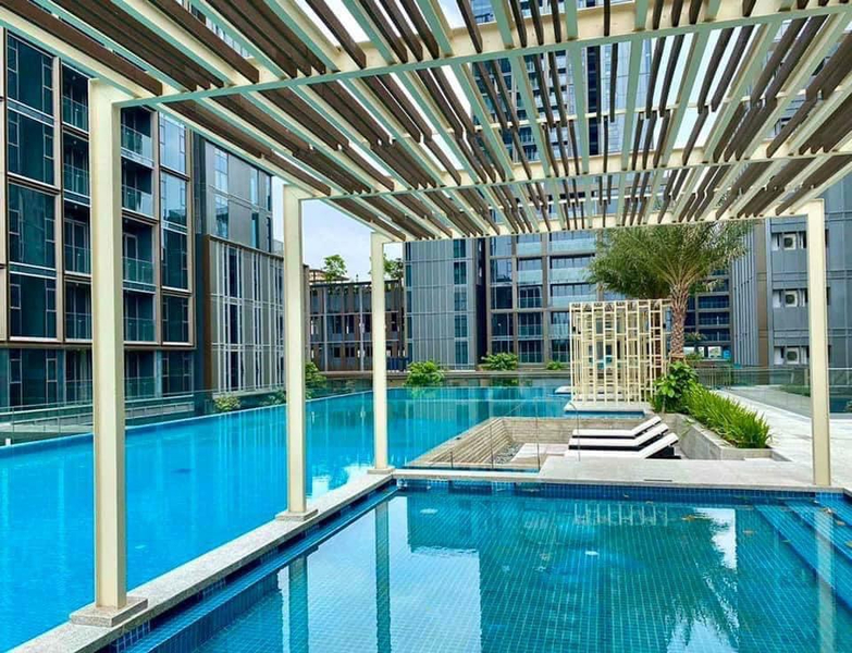 Căn hộ Empire City hướng Tây Bắc, diện tích 64.2m²