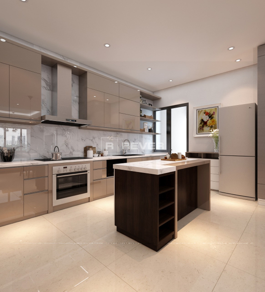 Căn hộ Estella Heights hướng ban công tây nam đầy đủ nội thất diện tích 118m²