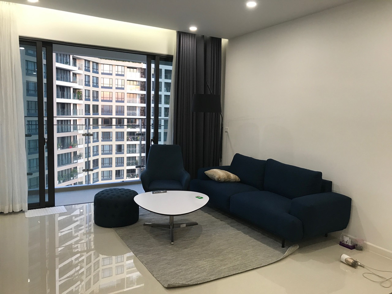 Căn hộ Estella Heights tầng cao view thoáng mát, đầy đủ nội thất.