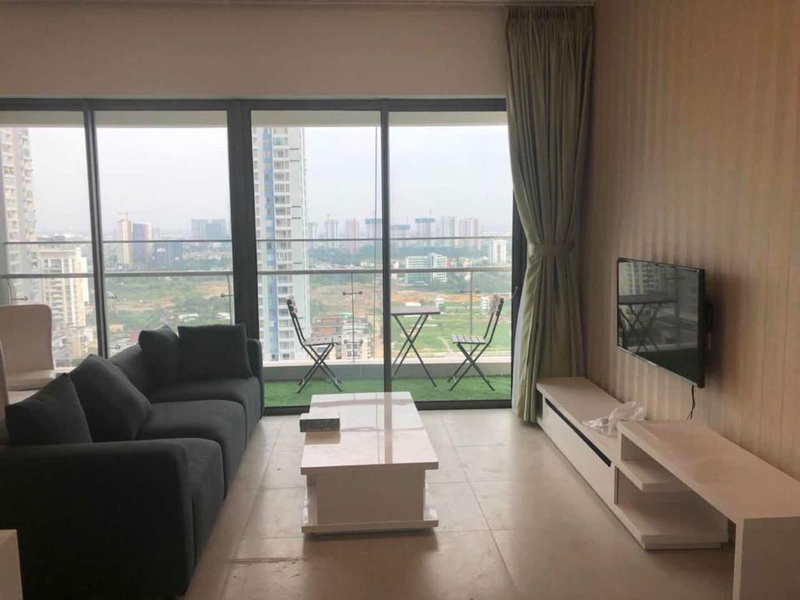 Căn hộ Gateway Thảo Điền tầng cao thoáng mát, đầy đủ nội thất.