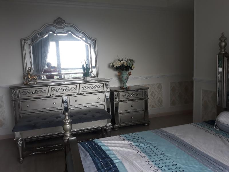 Căn hộ Palm Heights view nội khu yên tĩnh, thiết kế kỹ lưỡng.