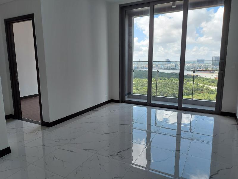 Căn hộ tầng 22 Empire City diện tích 64.62m2, nội thất cơ bản.