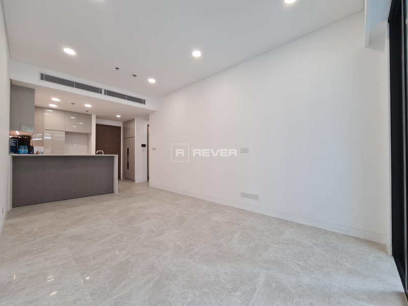 Căn hộ The River Thủ Thiêm hướng ban công đông bắc nội thất cơ bản diện tích 56.52m².