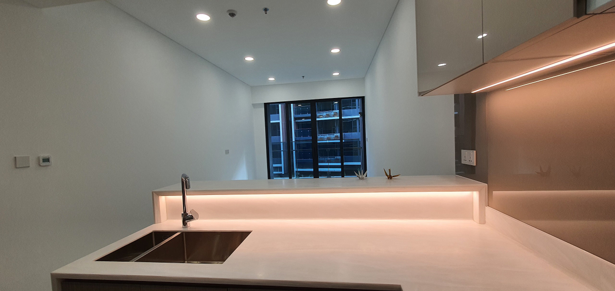 Căn hộ The River Thủ Thiêm không có nội thất diện tích 64m²