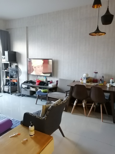 Căn hộ The Sun Avenue tầng 14 có 3 phòng ngủ, không gian thoáng đãng.