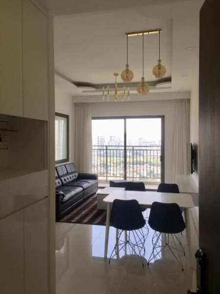 Căn hộ The Sun Avenue tầng cao diện tích 90m2, thiết kế 3 phòng ngủ.