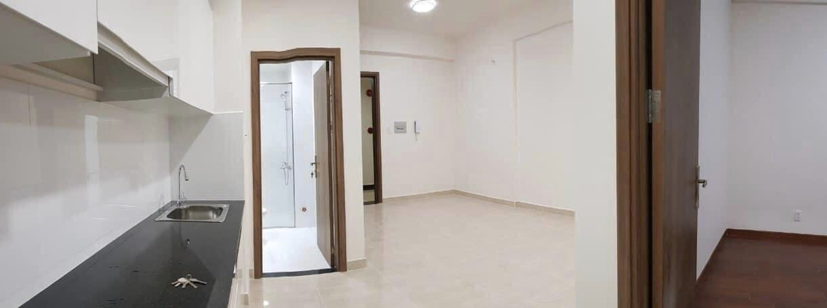 Officetel Cetana Thủ Thiêm thiết kế hiện đại, nội thất cơ bản.