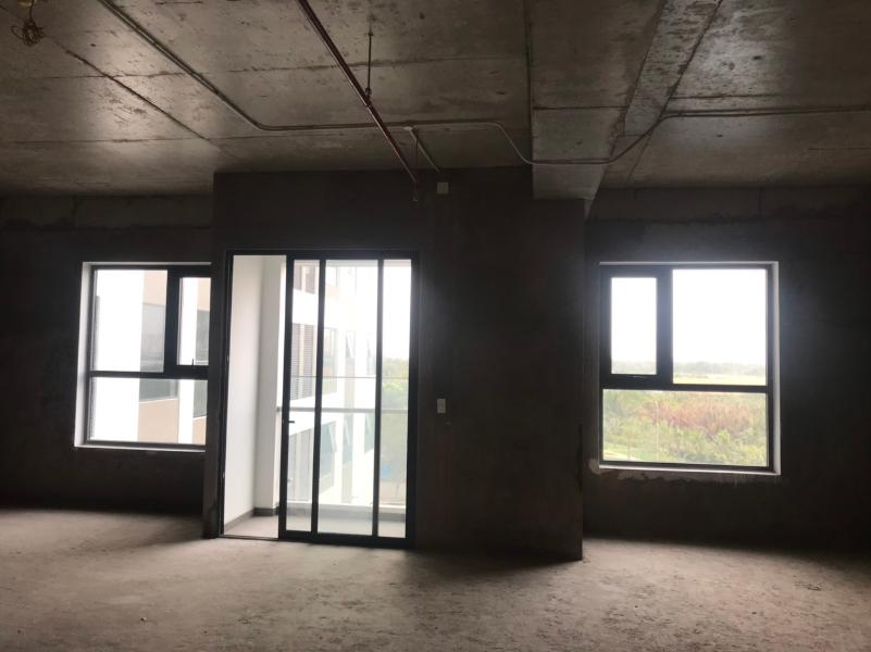 Shop-house Thủ Thiêm Dragon bàn giao thô, diện tích 161m2.