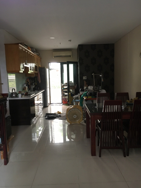 Shophosue Chung Cư Bộ Công An diện tích 136.5m2, thiết kế 1 trệt, 1 lầu.