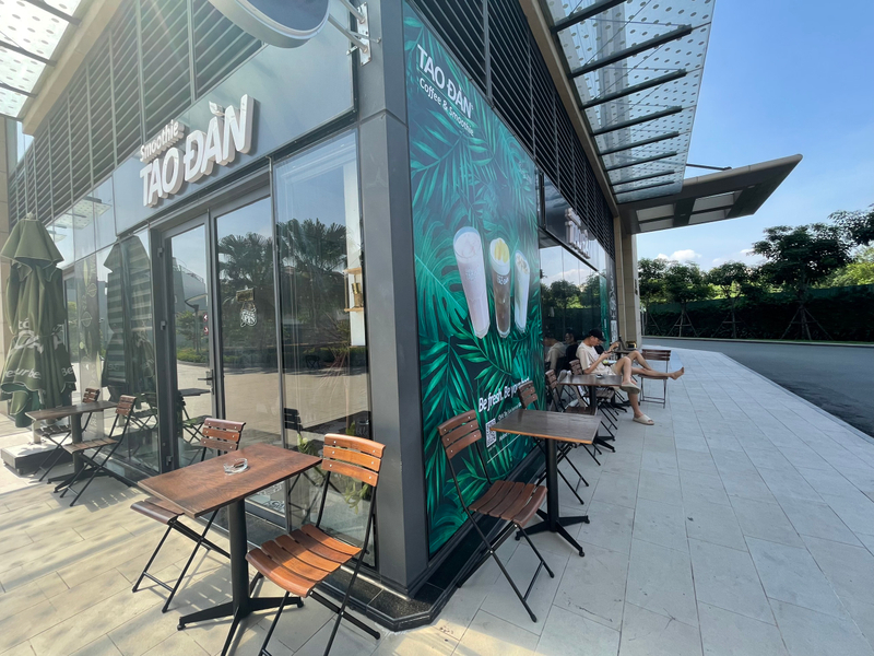 Shophouse The Sun Avenue diện tích 66m2, bàn giao nội thất cơ bản.