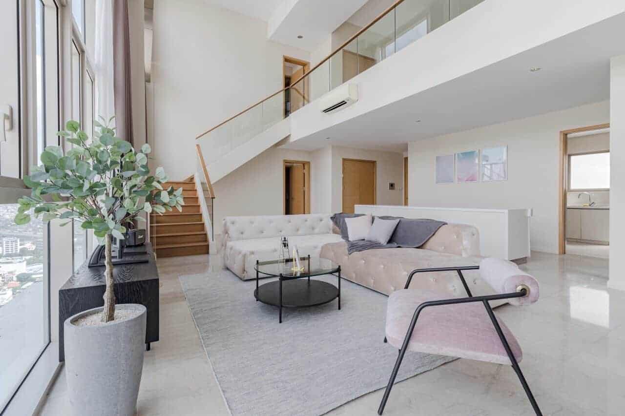 Amazing Penthouse in Vista An Phu For Rent with 5 Bedroom And Breathtaking View To City.