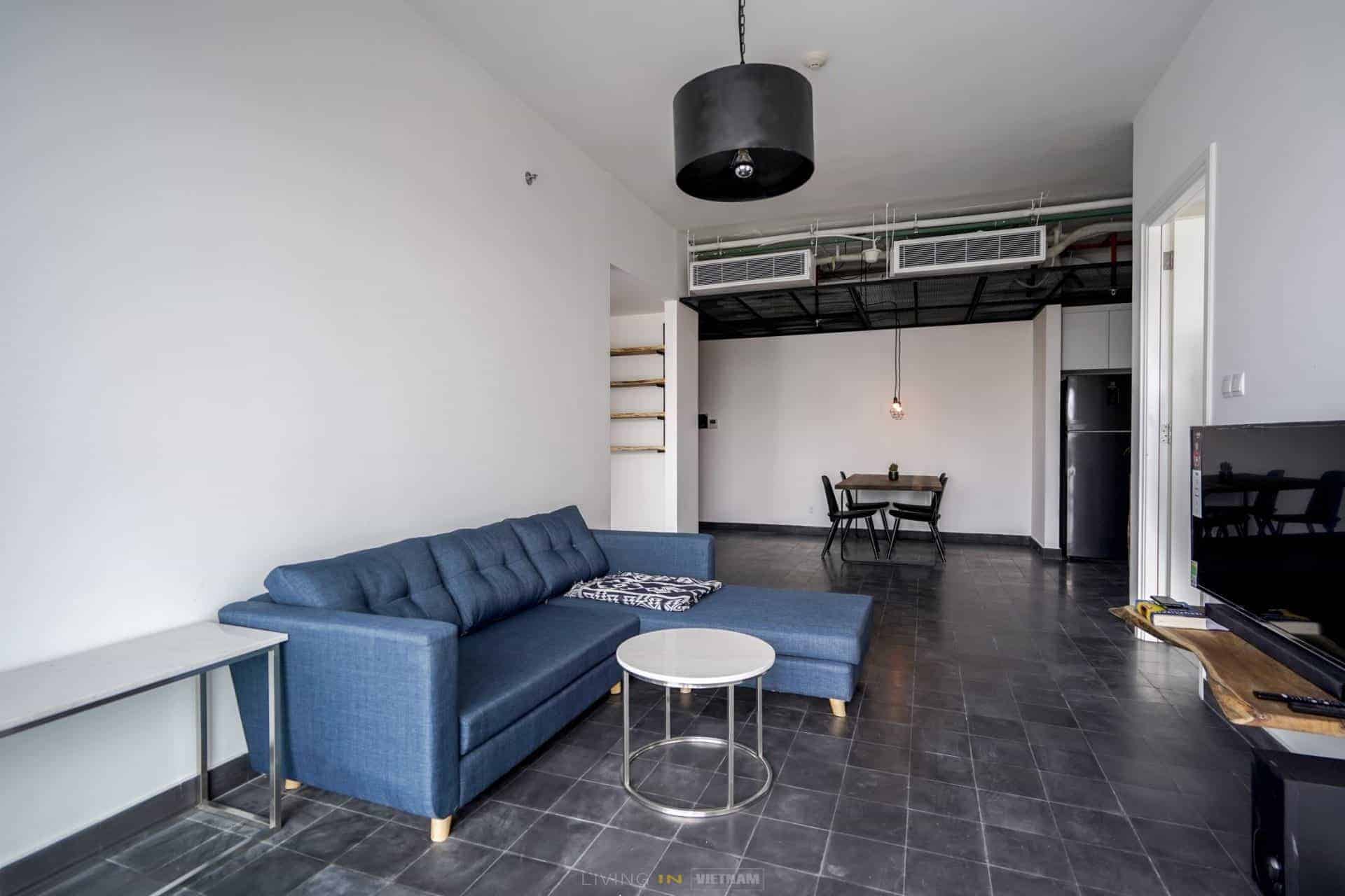 Industrial Style 2 Bedrooms Apartment In Gateway Thao Dien For Rent