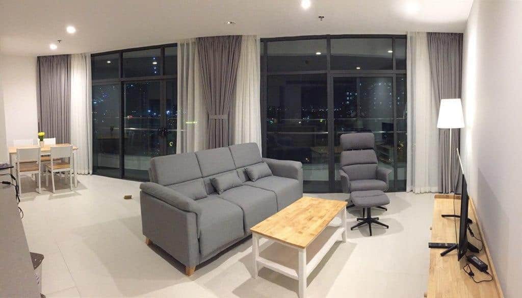 2 Bedrooms, Low Floor Apartment In City Garden For Rent With Simple And Necessary Furniture