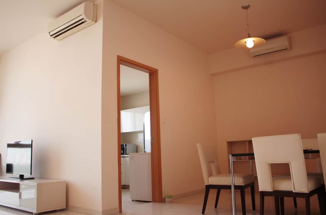 Clean And Good 2 Bedrooms Apartment For Rent In Vista An Phu, View To Sai Gon River.