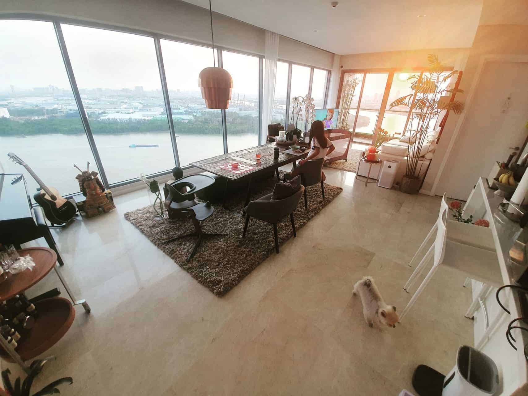 4 Bedrooms Condo For Rent In Diamond Island, Dual-Key And Brilliant View To Saigon River