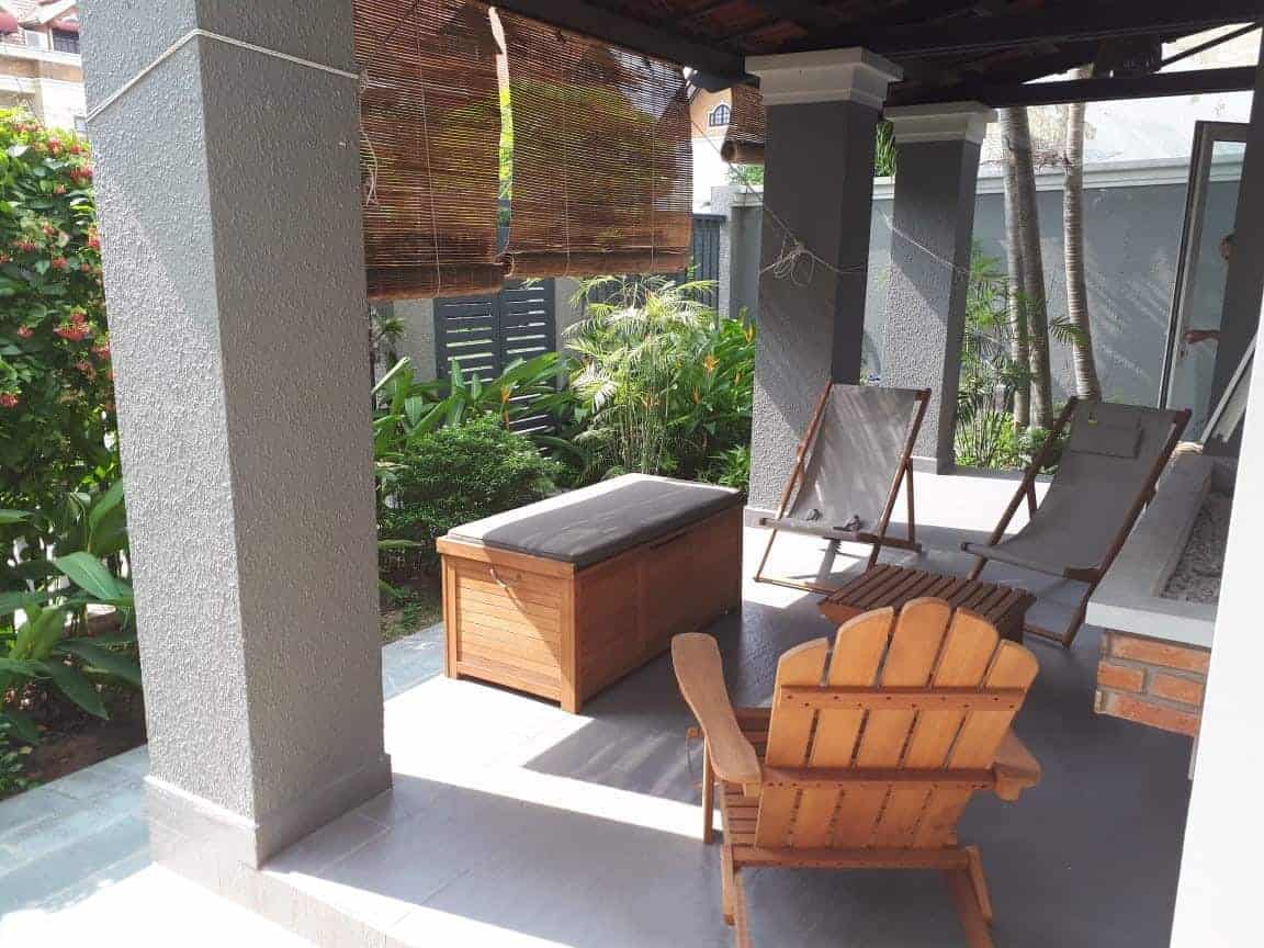 House For Rent In Lang Bao Chi, 4 Bedrooms And Semi-Furnished