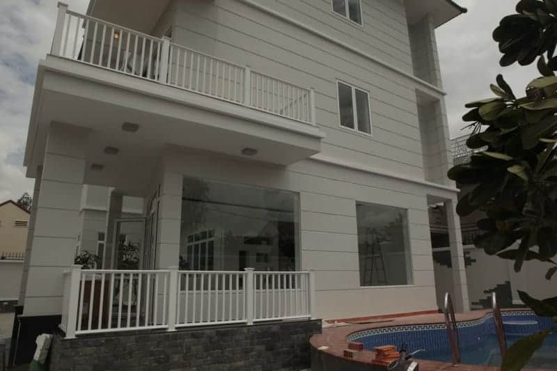 Modern 4-Bedroom House For Rent With Large Yard And Pool Near ISHCMC