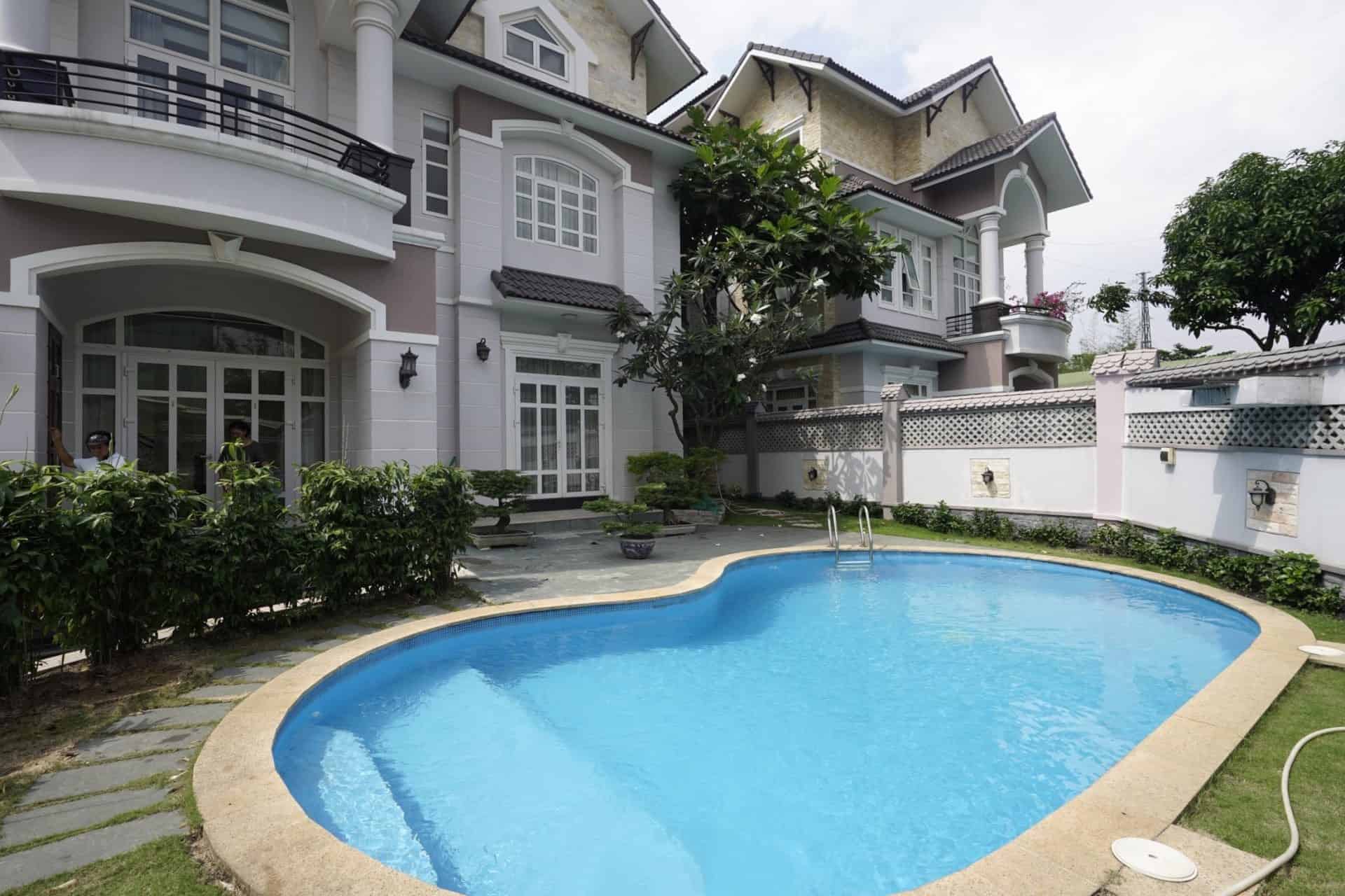 Stunning Estate In The Heart Of Thao Dien For Rent, Unfurnished And Clean