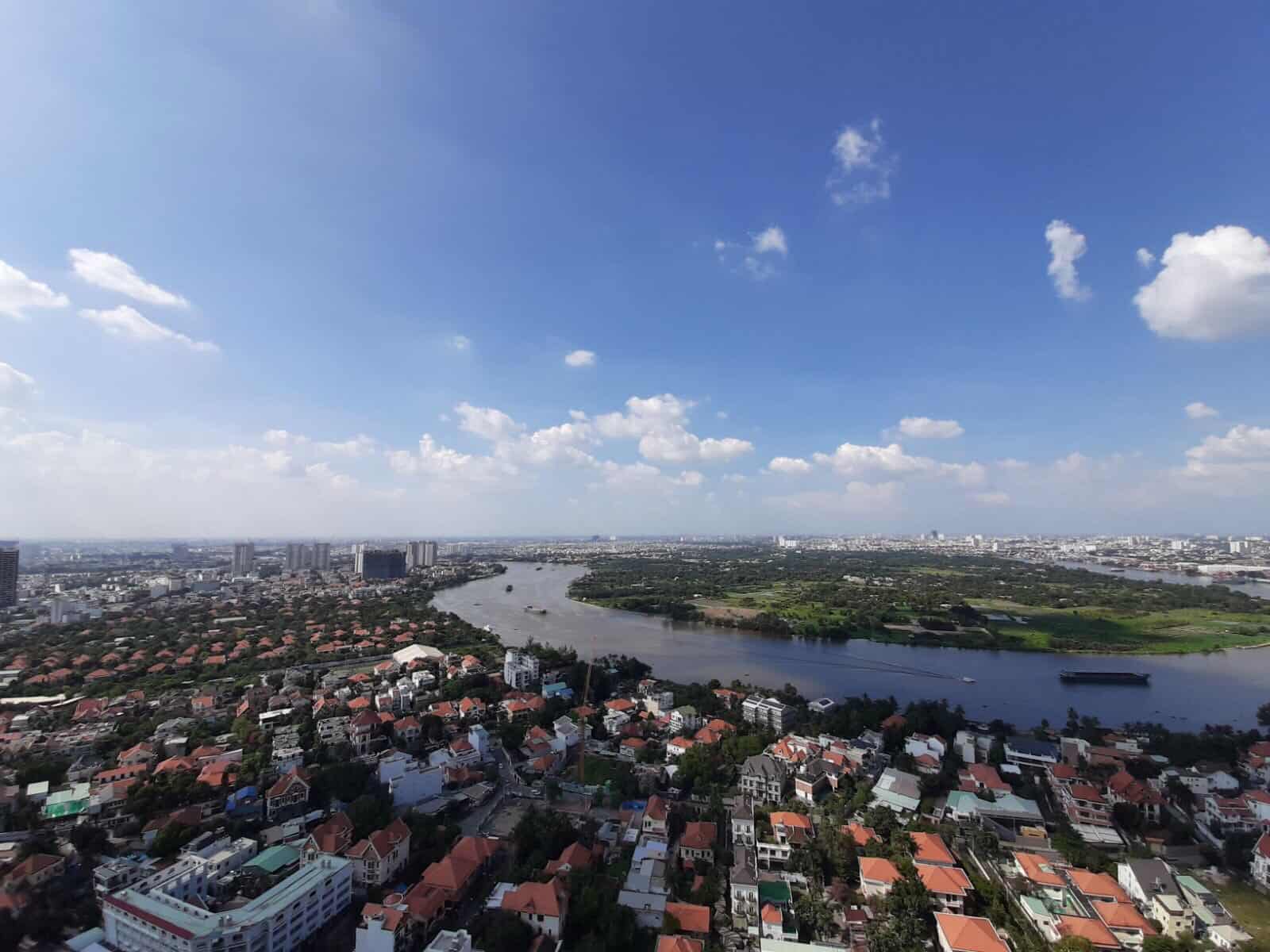 Fantastic Three-Bedroom Penthouse Masteri Thao Dien For Rent