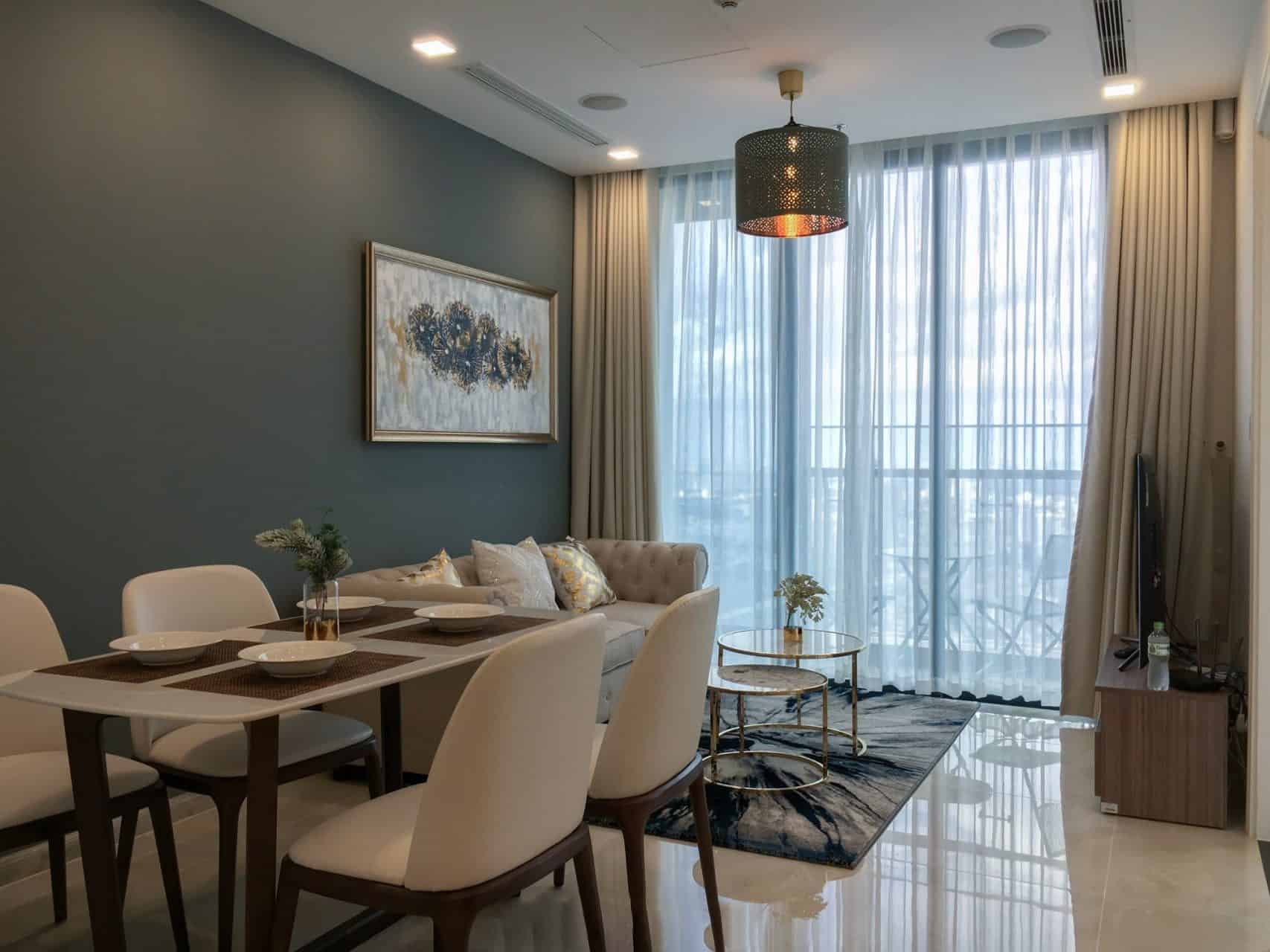 Vinhomes Golden River | 2-BR Furnished Flat For Rent