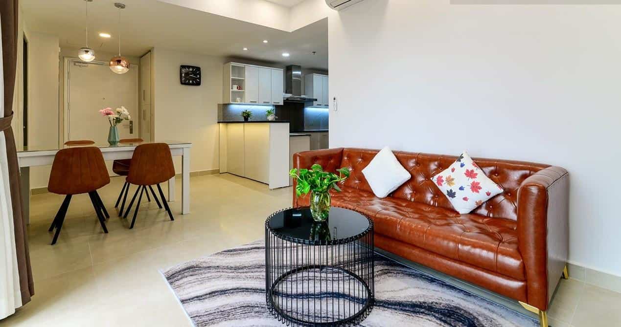 Simple But Chic Style 2 Bedrooms Apartment In Masteri Thao Dien