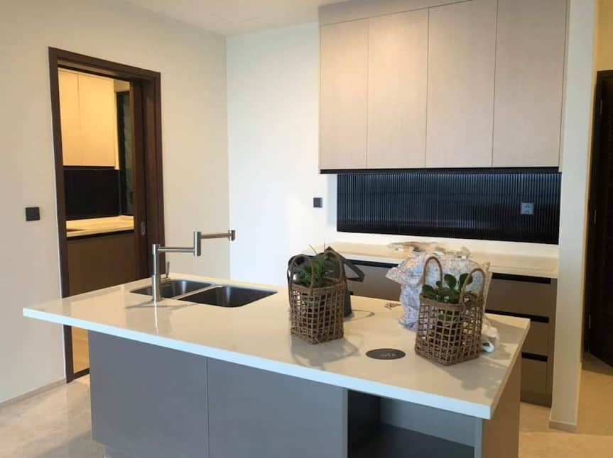 Medium Floor 3 Bedrooms Furnished Apartment In The Edge Thao Dien For Rent