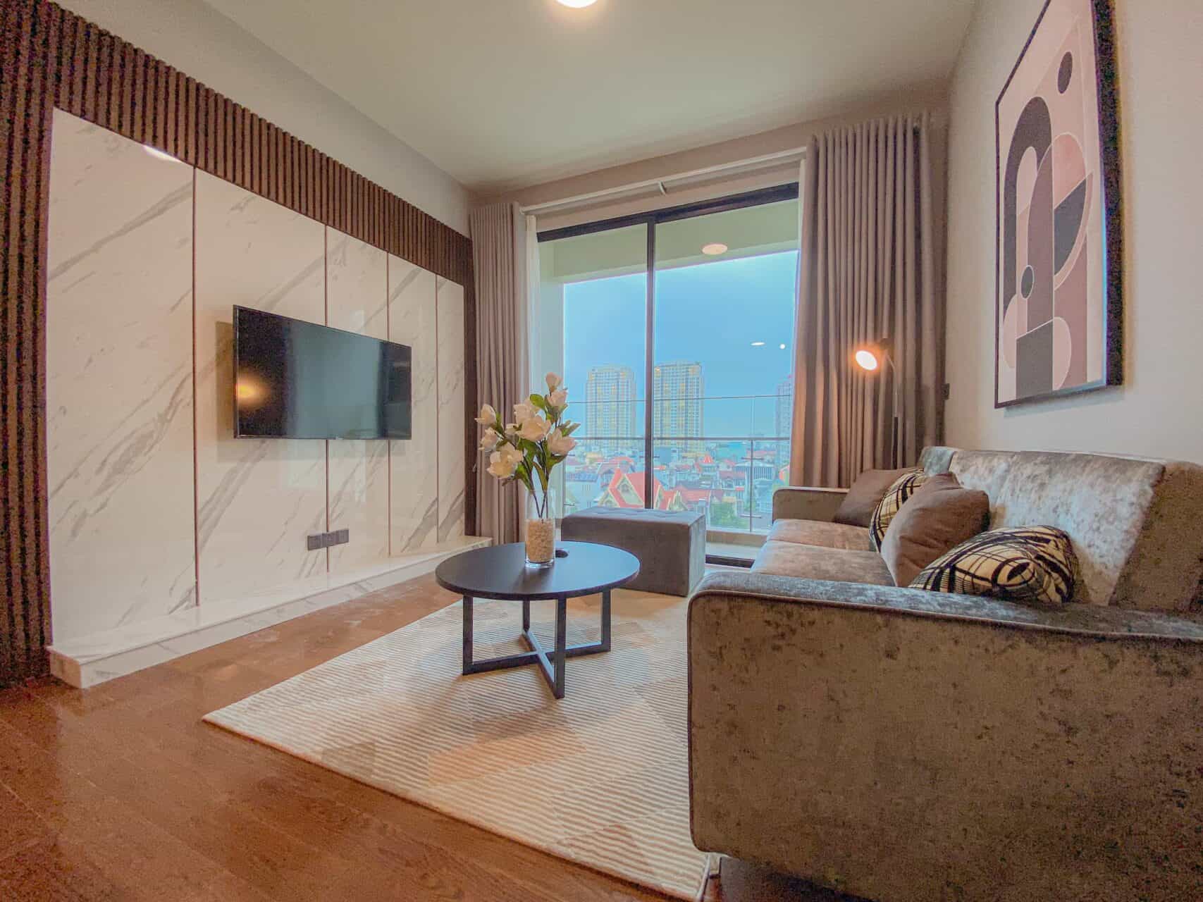 Super Sleek 01 Bedrooms Condo For Lease In The D'edge Thao Dien