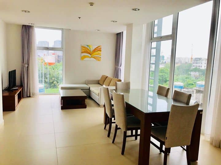 Modern 03 Bedrooms Service Apartment In Nguyen Van Huong Street Near BIS
