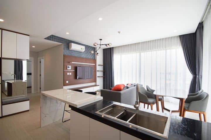 Elegant 02 Bedrooms Apartment In Diamond Island For Rent