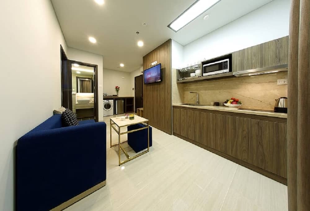 Stunning 02 Bedrooms Service Apartment Near ISHCMC | Quoc Huong Street.