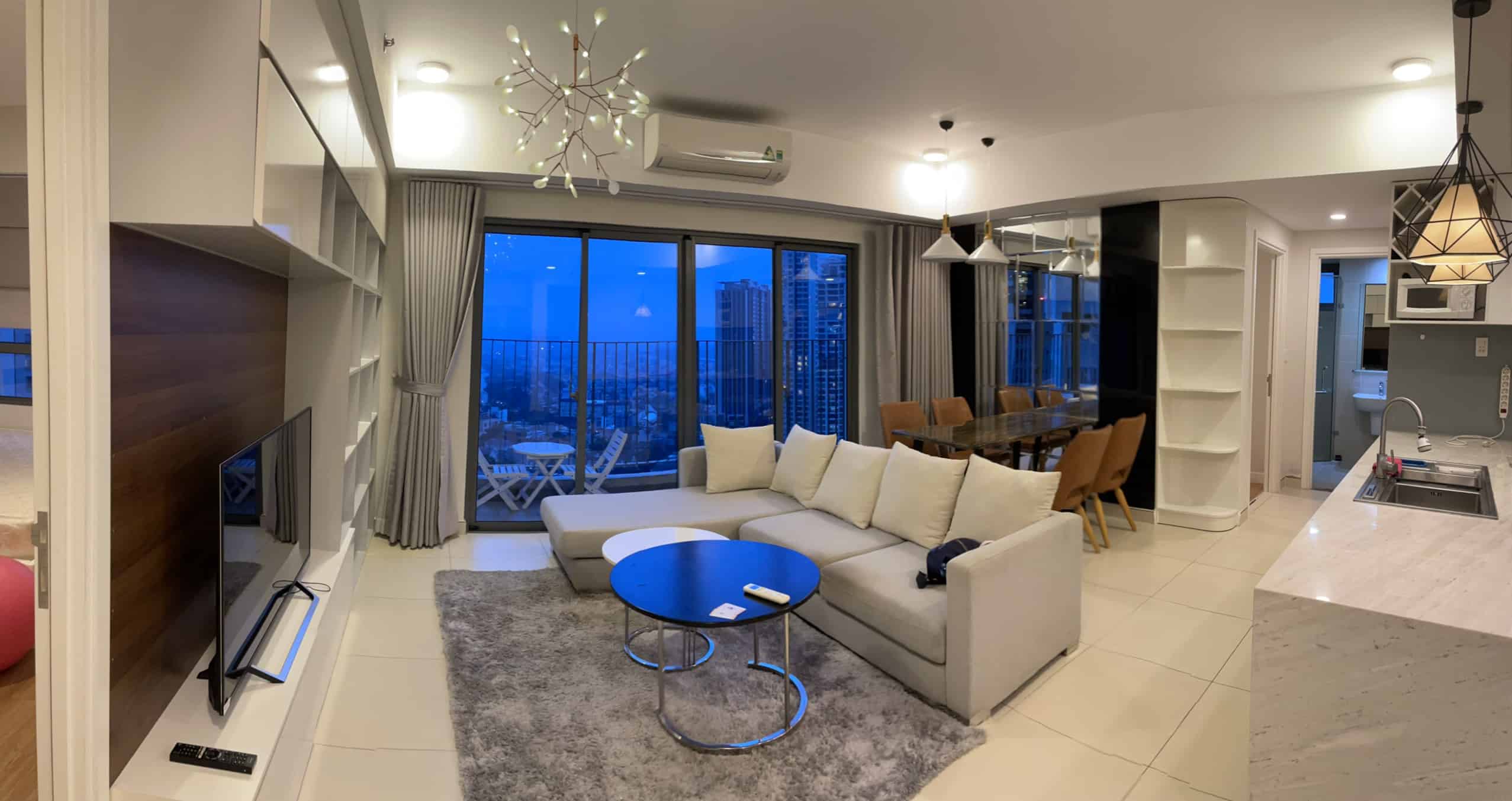 Masteri thao dien Tower 5 03 Bedrooms Apartment For Rent