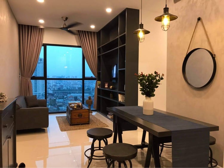 High-Floor 02 Bedrooms Ascent Thao Dien For Rent