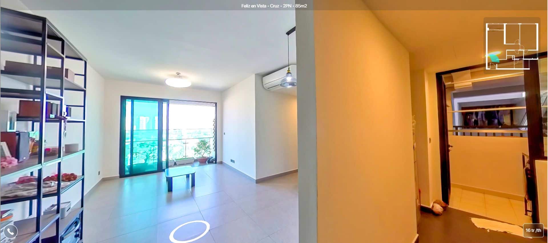 Unfurnished 02 Bedrooms Feliz En Vista Apartment | Middle Floor
