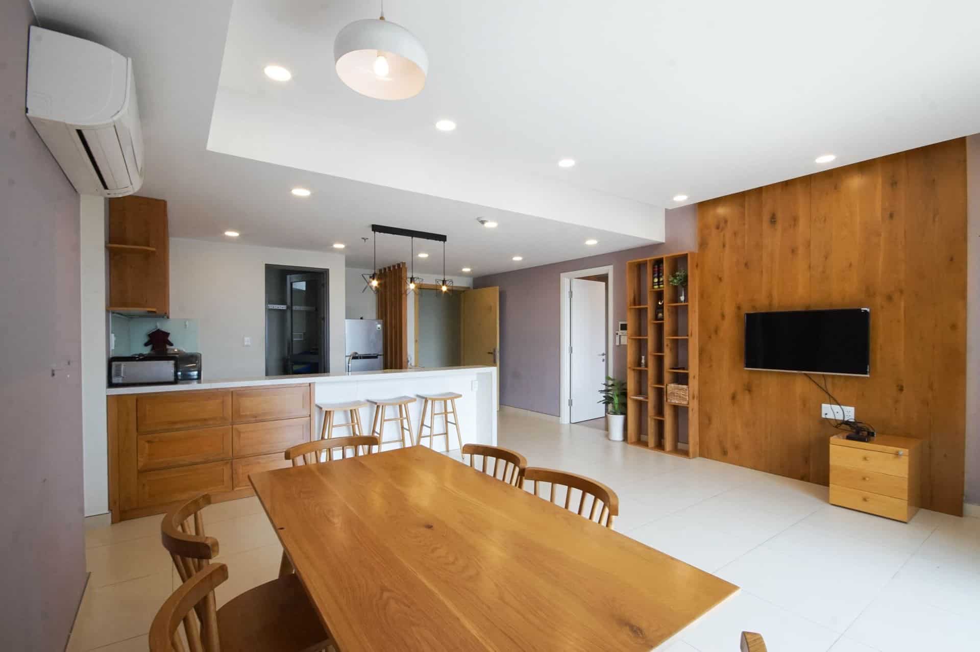 Light Wood Tone 03 Beds Masteri Thao Dien