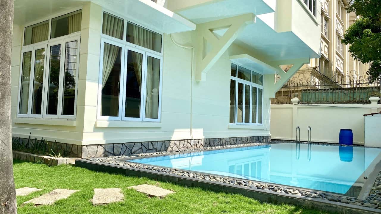 Charming Villa Compound Thao Dien With Private Pool For Rent