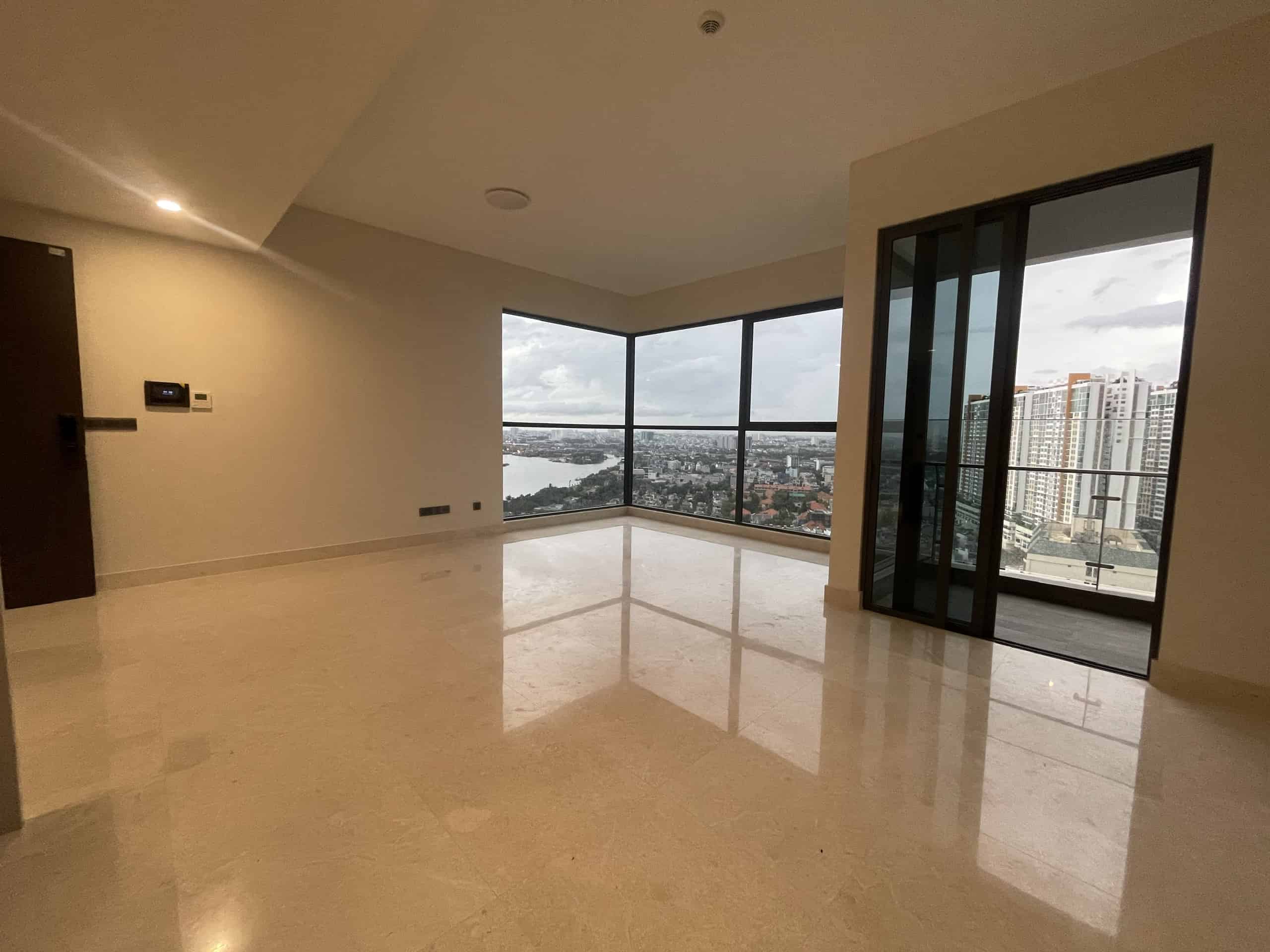 Biggest Size 03 Bedroom Unfurnished Q2 Thao Dien Unit