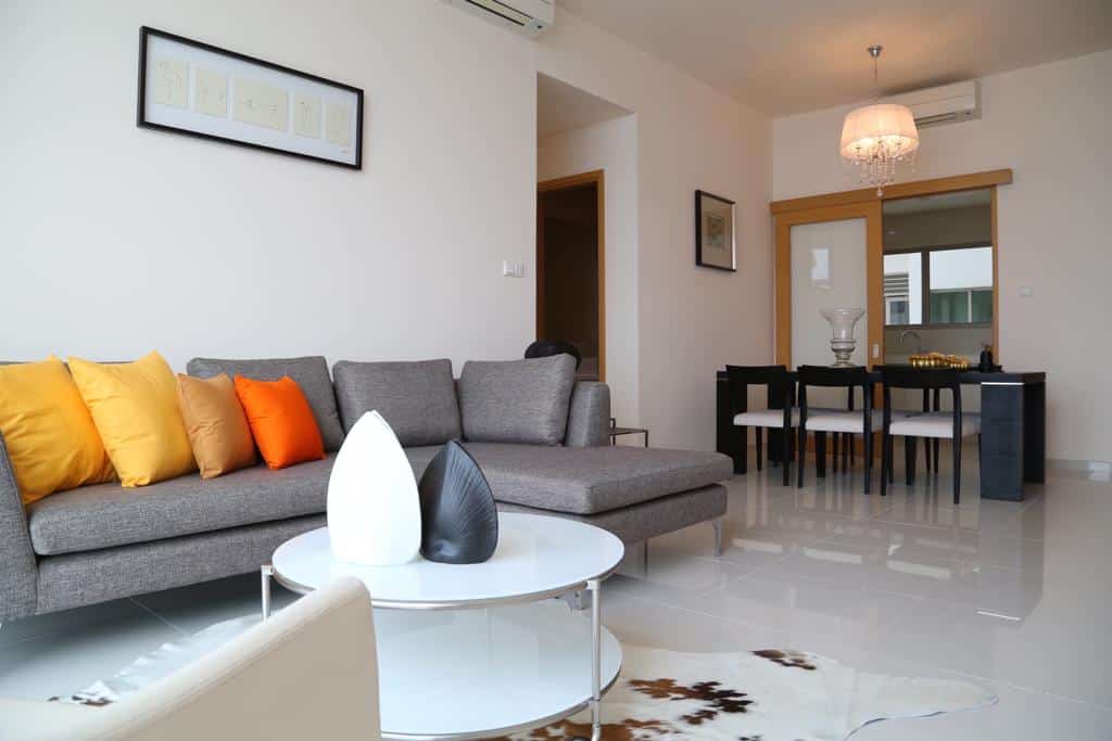 Vista An Phu 3BR White Furniture And River View Apartment TVA62