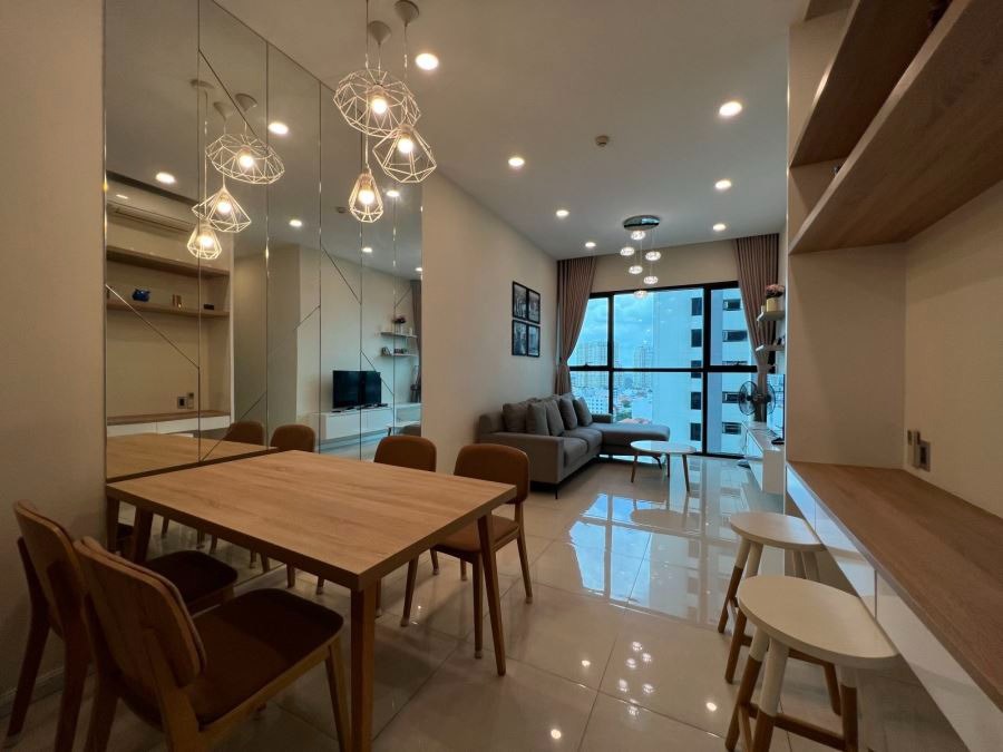 02 Bedroom Middle Floor Apartment In Ascent Thao Dien