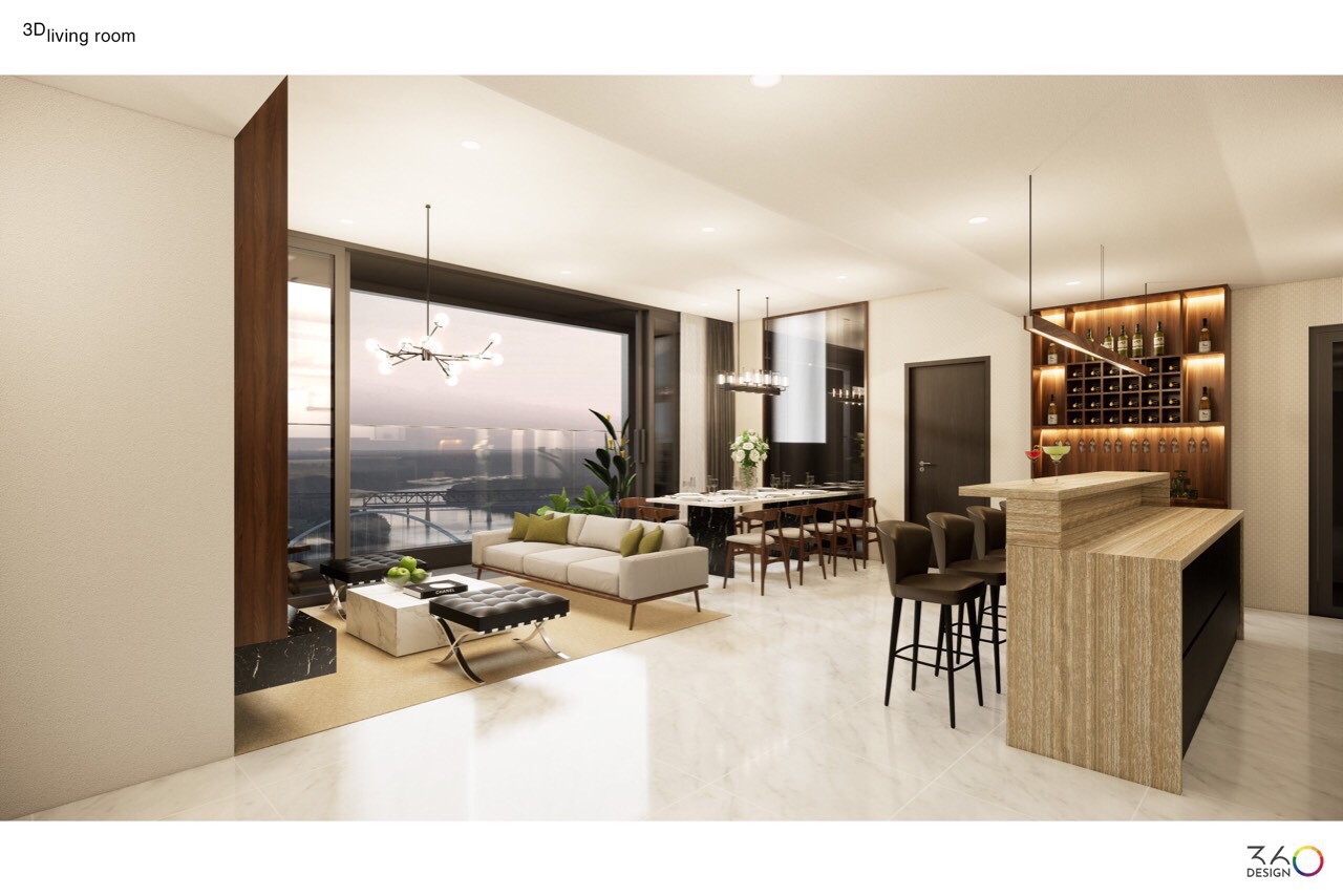 Brilliant 03 Beds Empire City Condos For Rent