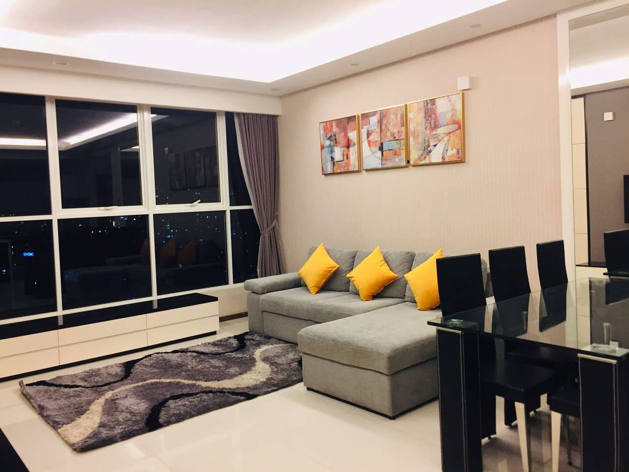 Newly Refurbished 03 Beds Thao Dien Pearl Condo